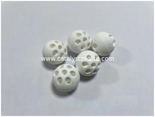 7 agujero de 16 mm Cao 4-2 Alfa Alumina apoyo del catalizador