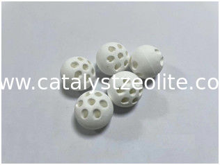 7 agujero de 16 mm Cao 4-2 Alfa Alumina apoyo del catalizador