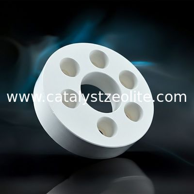 Alta estabilidad térmica de aluminio catalizador soporte 6 agujero 33mm 18mm