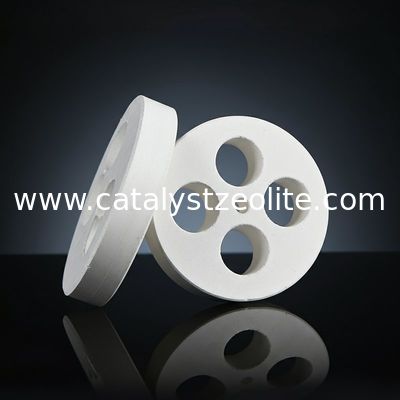 Alta estabilidad térmica de aluminio catalizador soporte 6 agujero 33mm 18mm
